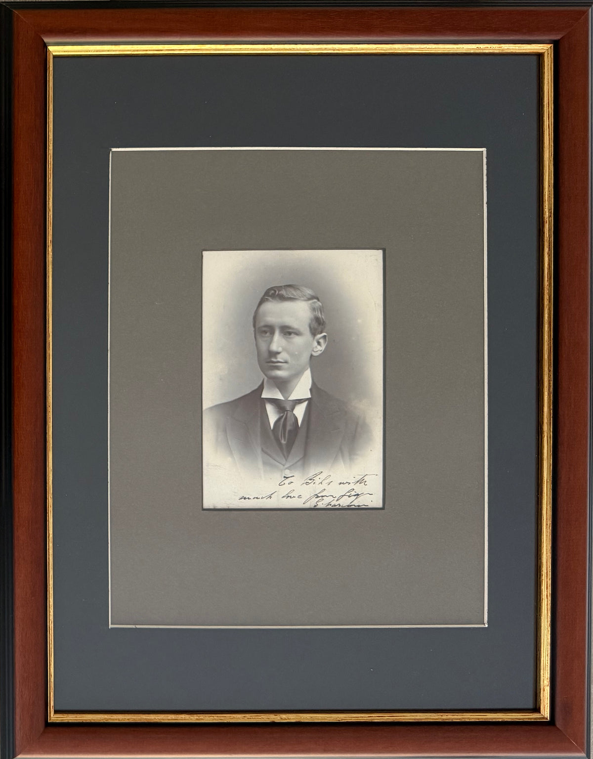 Guglielmo Marconi, Hand Signed Written Historic Photo Presentation & COA