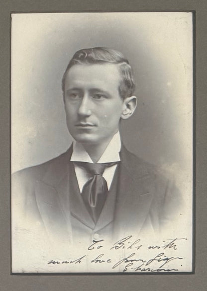 Guglielmo Marconi, Hand Signed Written Historic Photo Presentation & COA