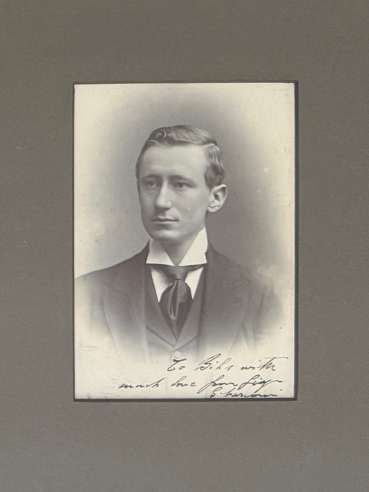 Guglielmo Marconi, Hand Signed Written Historic Photo Presentation & COA