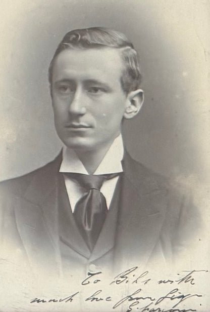 Guglielmo Marconi, Hand Signed Written Historic Photo Presentation & COA