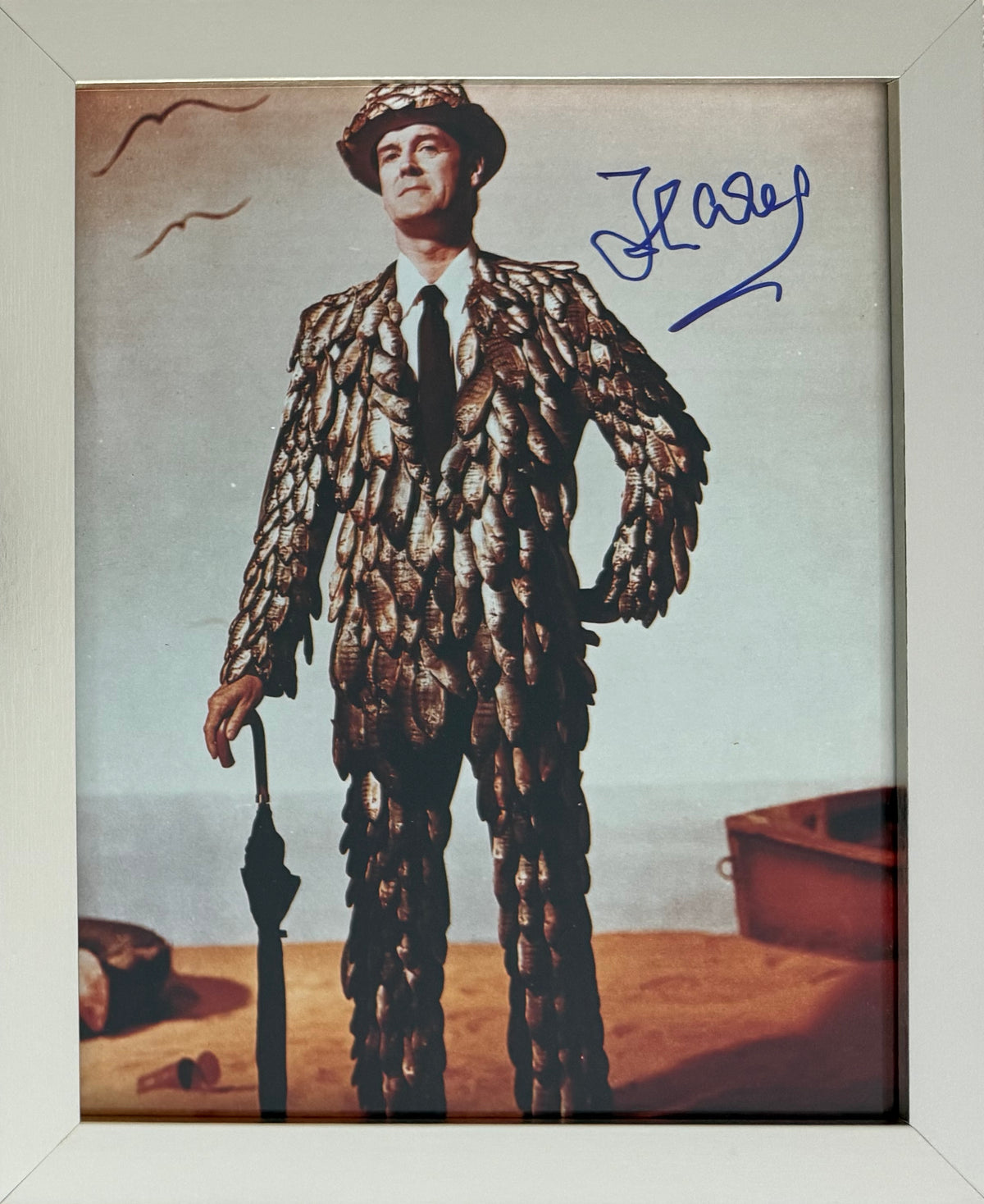 John Cleese, Hand Signed Framed 25cm x 20cm Original Publicity Photo & COA