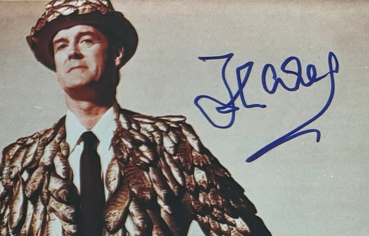John Cleese, Hand Signed Framed 25cm x 20cm Original Publicity Photo & COA