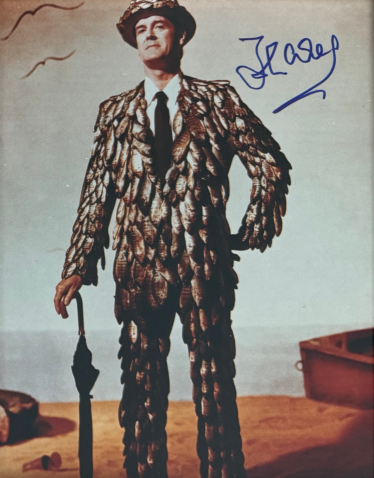 John Cleese, Hand Signed Framed 25cm x 20cm Original Publicity Photo & COA