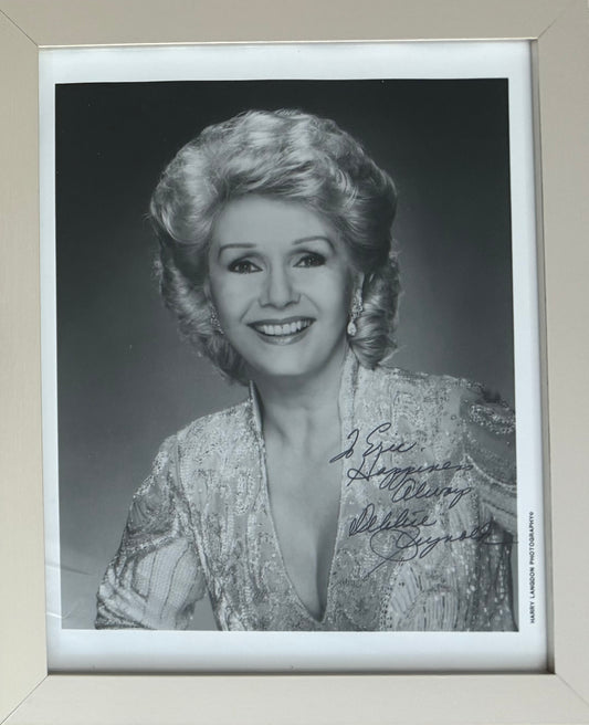 Debbie Reynolds, Hand Signed Framed Photo, With COA