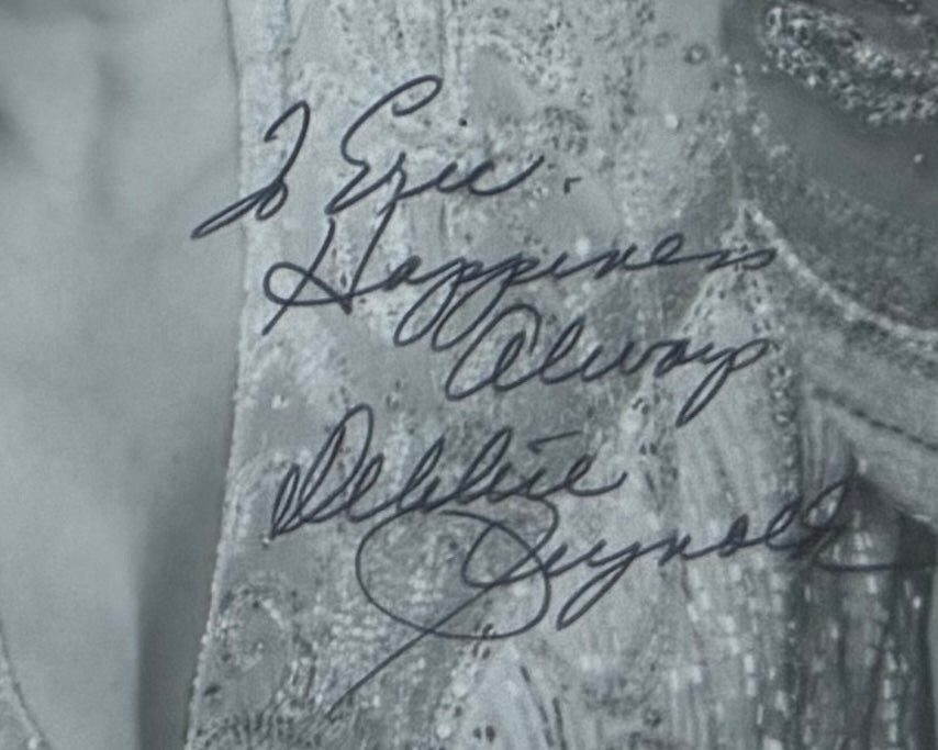 Debbie Reynolds, Hand Signed Framed Photo, With COA