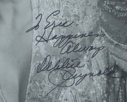 Debbie Reynolds, Hand Signed Framed Photo, With COA