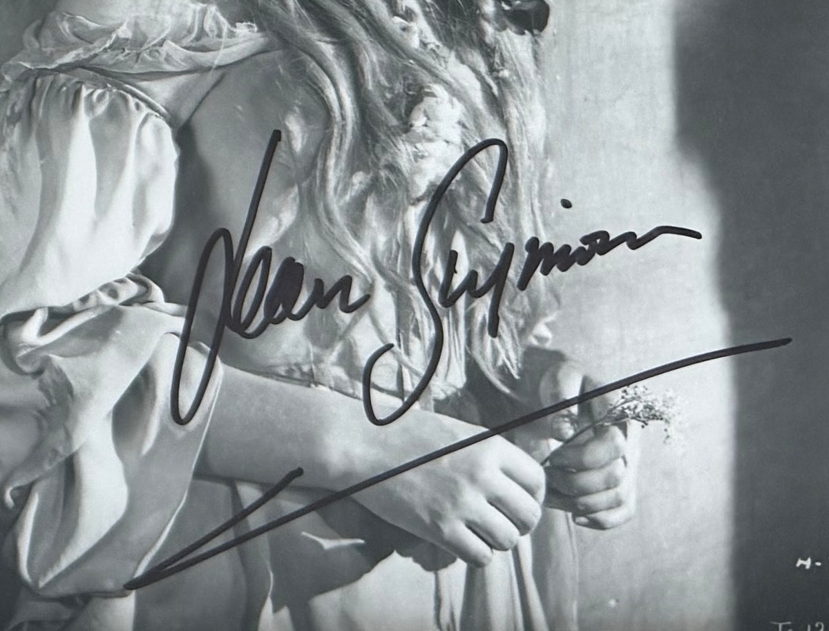 Jean Simmons, Actress, Hand Signed Framed Official Original Film Photo & COA