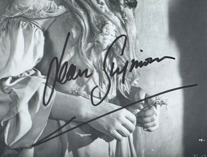 Jean Simmons, Actress, Hand Signed Framed Official Original Film Photo & COA