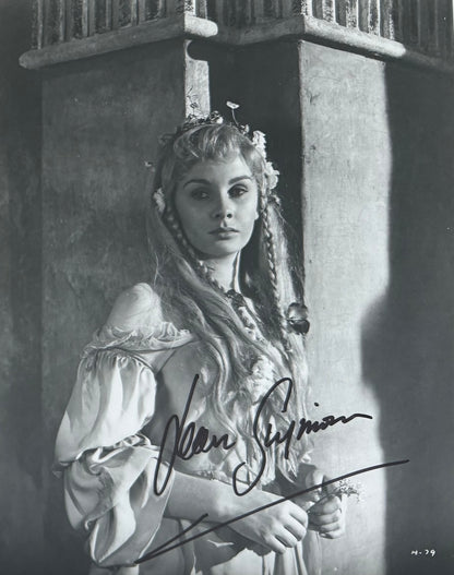 Jean Simmons, Actress, Hand Signed Framed Official Original Film Photo & COA