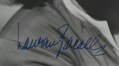 Lauren Bacall Guaranteed Hand Signed Card Photo Presentation & COA