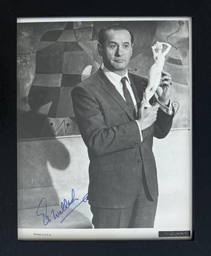 Eli Wallach Hand Signed Framed Original Publicity Photo & COA