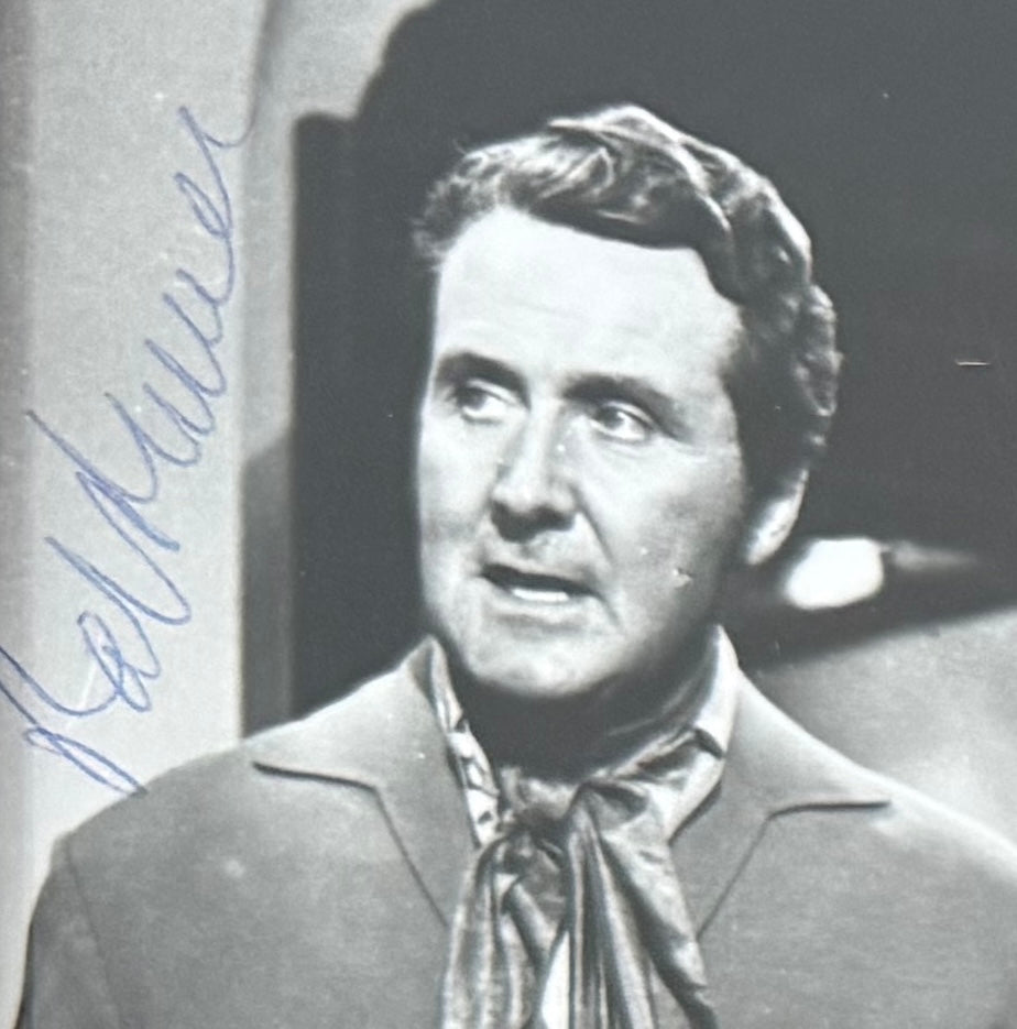 Patrick Macnee, Iconic Actor, Hand Signed Framed 15cm x 10cm Original Photo & COA