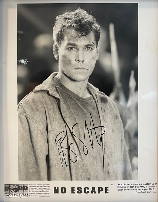 RAY LIOTTA FAMOUS ACTOR HAND SIGNED FILM PHOTO WITH COA