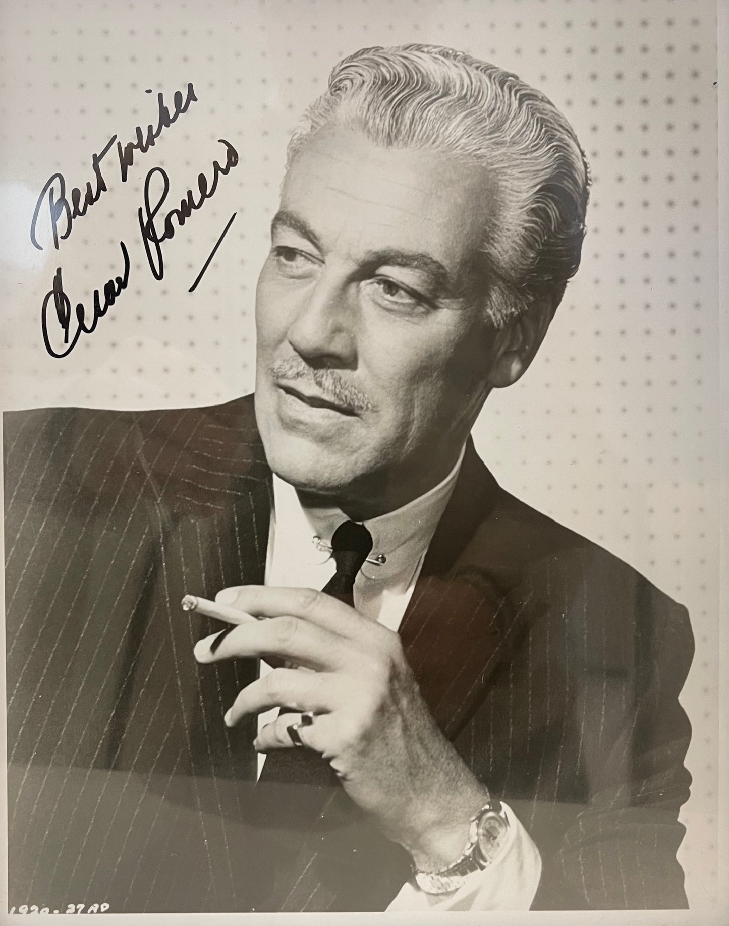 CESAR ROMERO 'THE JOKER' HAND SIGNED PUBLICITY PHOTO WITH COA