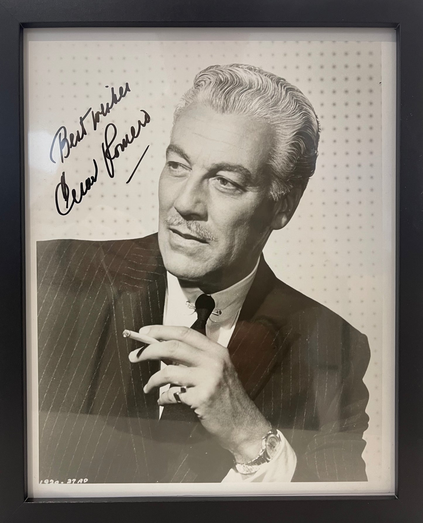 CESAR ROMERO 'THE JOKER' HAND SIGNED PUBLICITY PHOTO WITH COA