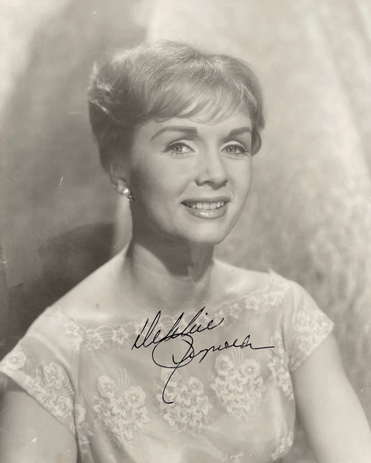 Debbie Reynolds Hand Signed Framed Photo With AFTAL Member COA