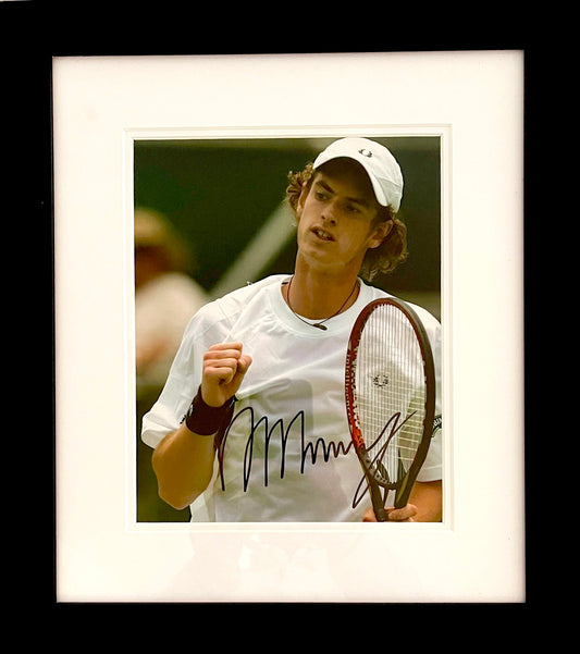 Andy Murray 100% Hand Signed Large Framed 16 x 14 inch Photo & UACC COA