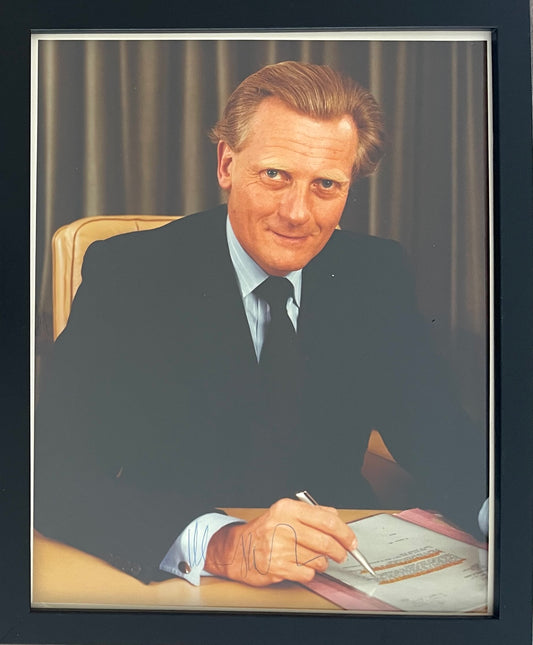 Michael Heseltine Former British Minster Hand Signed Photo with COA