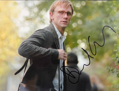 Daniel Craig, Former 007 James Bond Actor, Hand Signed Photo & AFTAL COA