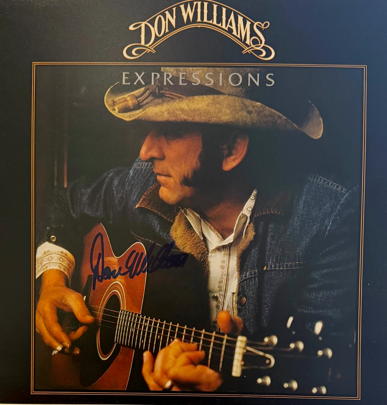 Don Williams, Country and Western Legend, Hand Signed 'Expressions' Album With COA