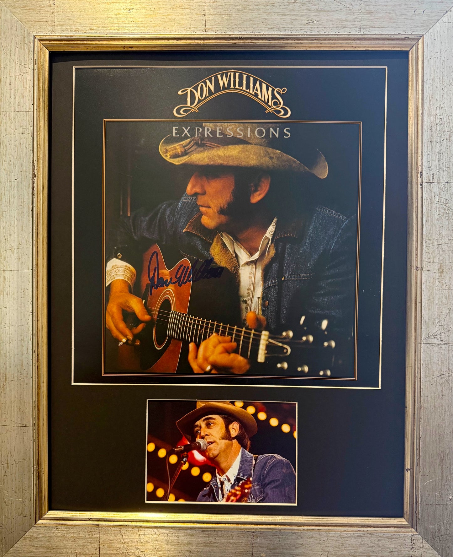 Don Williams, Country and Western Legend, Hand Signed 'Expressions' Album With COA