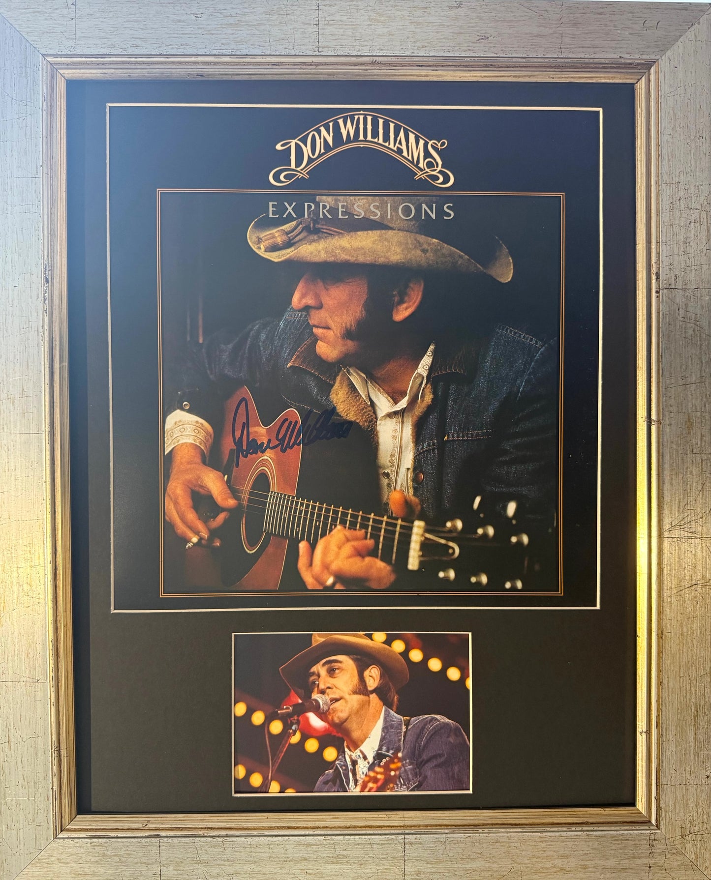 Don Williams, Country and Western Legend, Hand Signed 'Expressions' Album With COA