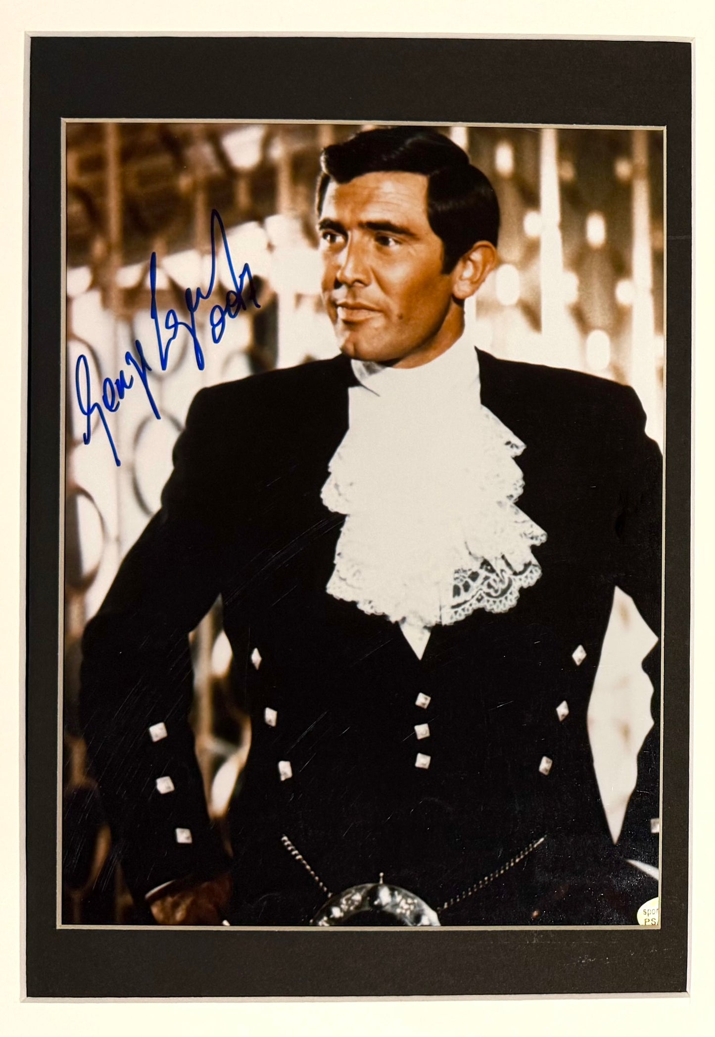 George Lazenby, Former James Bond 007, Hand Signed Photo & AFTAL COA