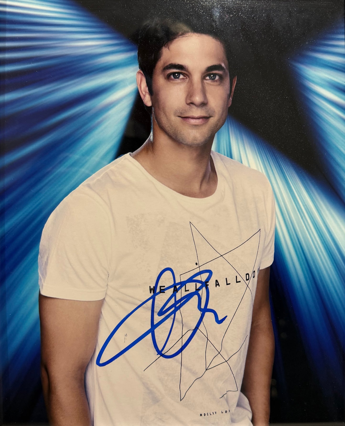 Adam Garcia, Actor, Hand Signed Framed, Mounted Original Photo With COA