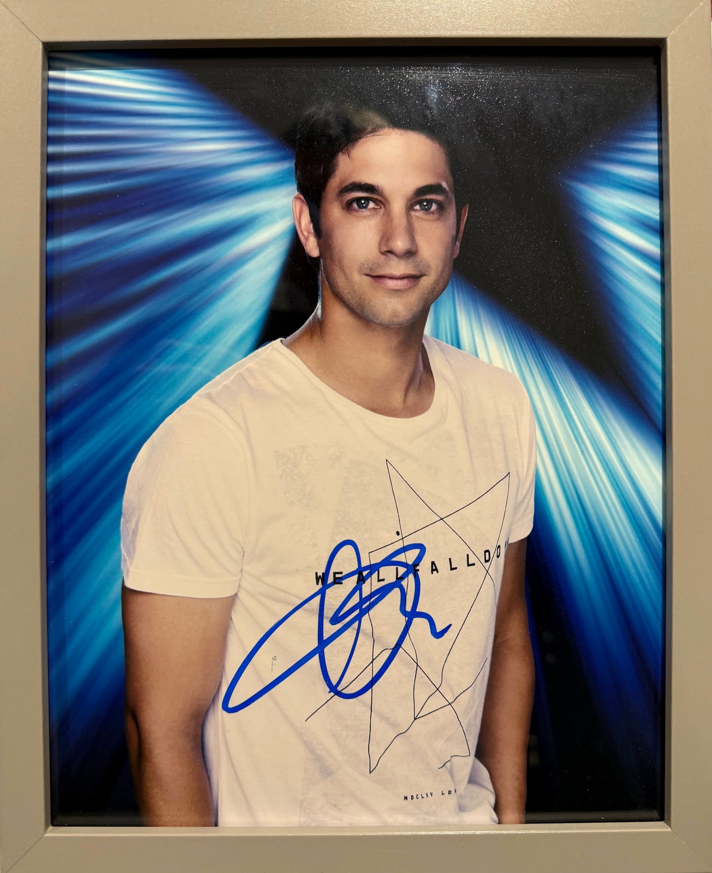 Adam Garcia, Actor, Hand Signed Framed, Mounted Original Photo With COA