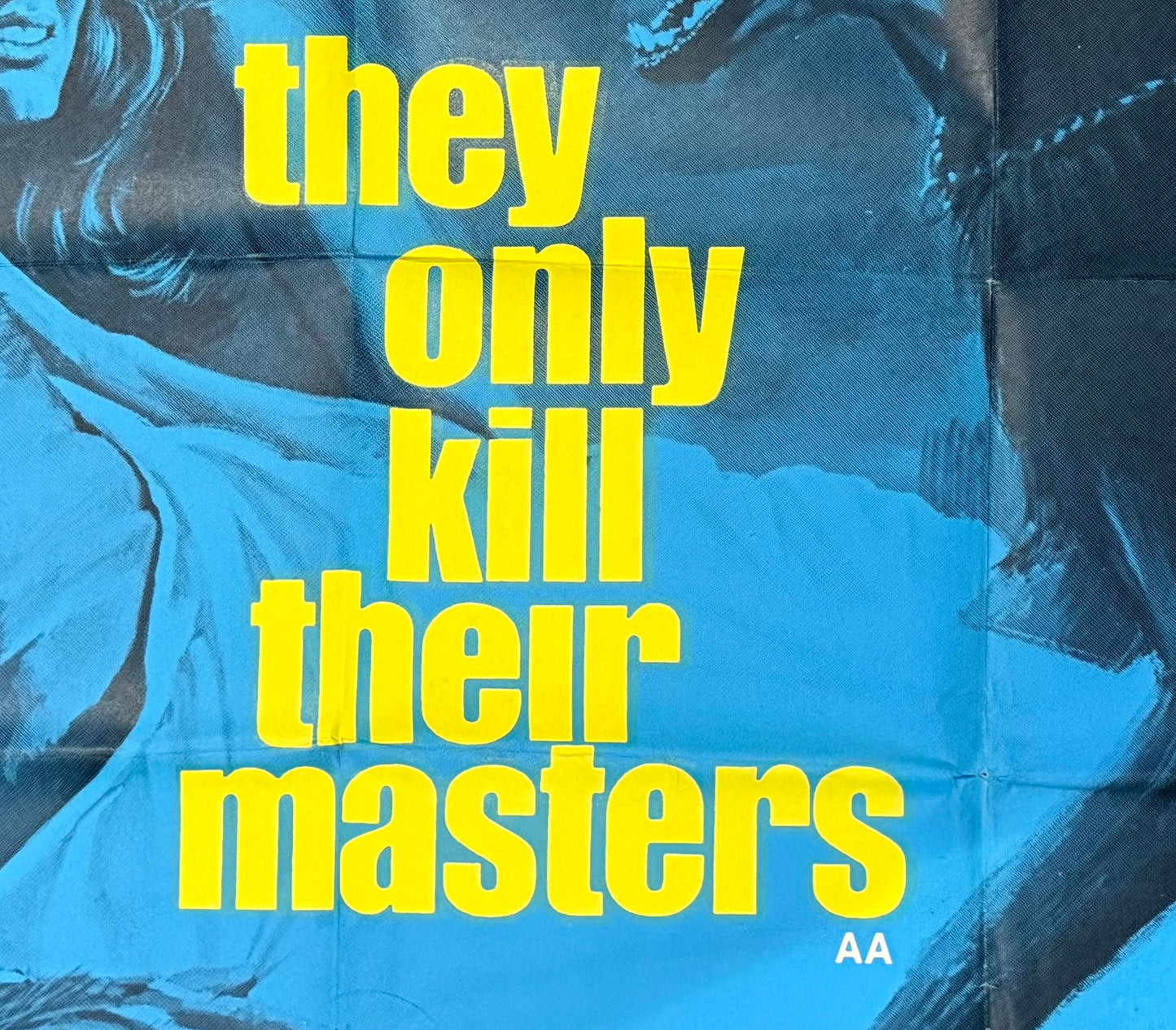 They Only Kill Their Masters, Original MGM Cinema Film Poster (unsigned) With COA