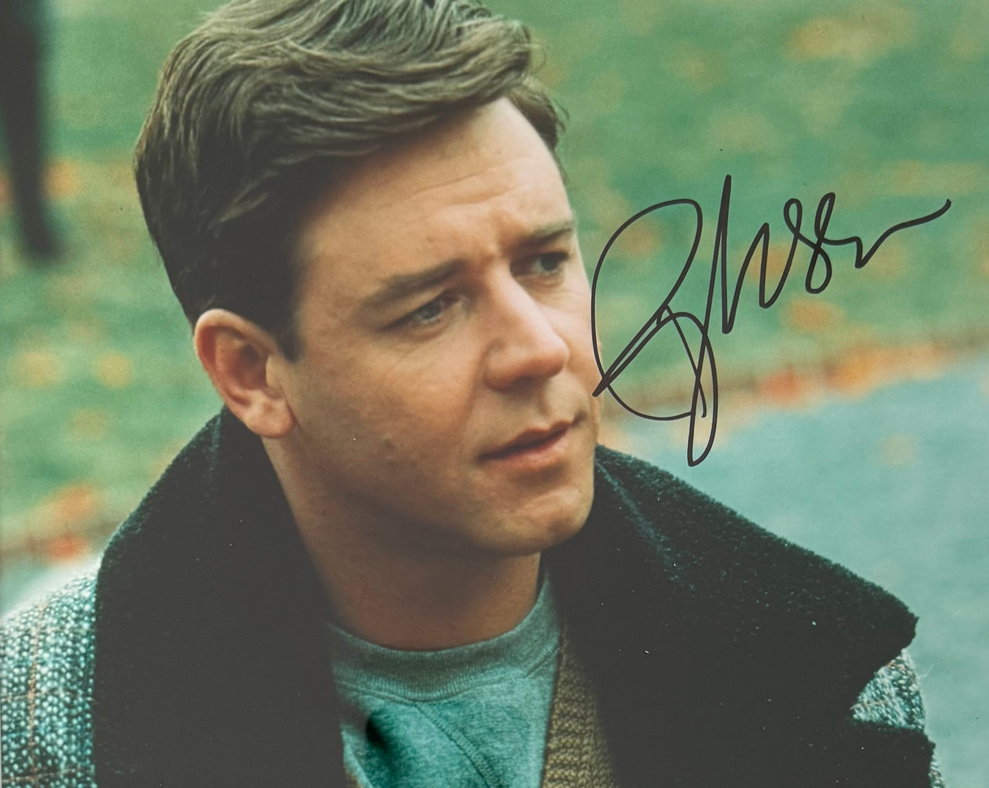 Russell Crowe, Actor, Hand Signed Framed, Mounted Original Photo & UACC COA