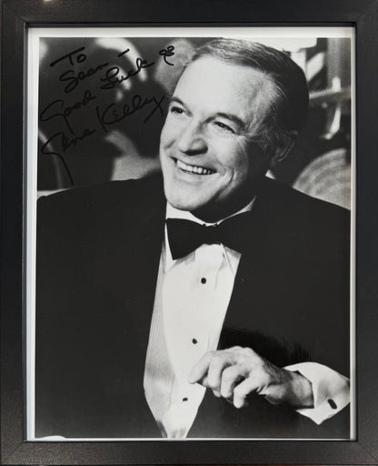 Gene Kelly, Actor, Dancer, Hand Signed 'Dedicated' 10' x 8' inch Photo & AFTAL Member COA