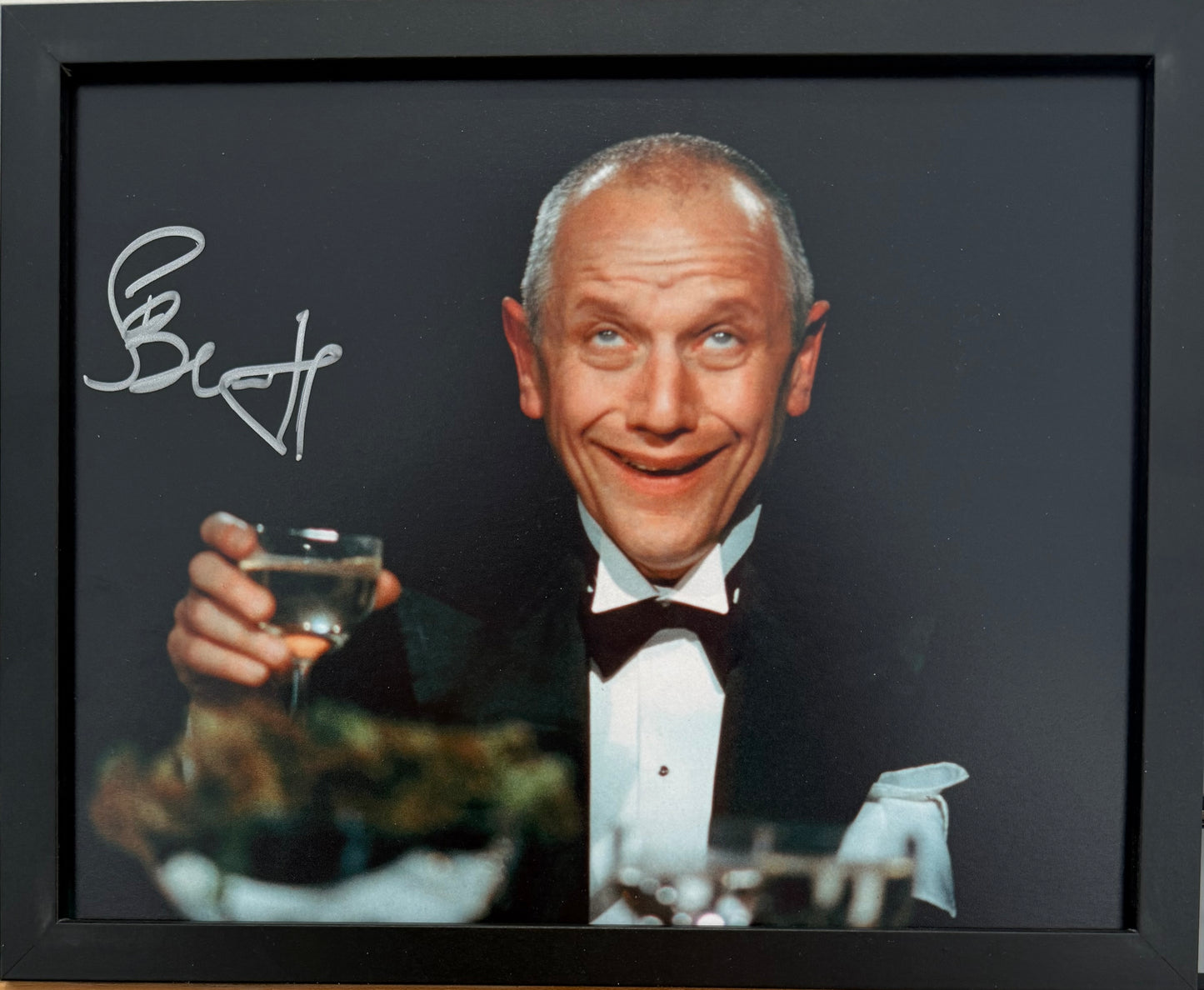 Steven Berkoff, Hand Signed Framed 10' x 8' inch Photo With COA