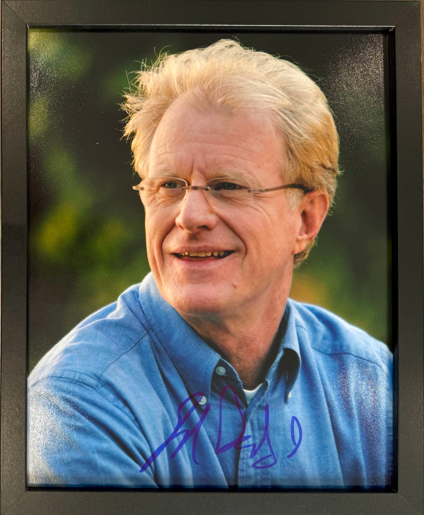 Ed Begley Jr 'St Elsewhere' Actor Hand Signed Framed, Mounted Original Photo & COA