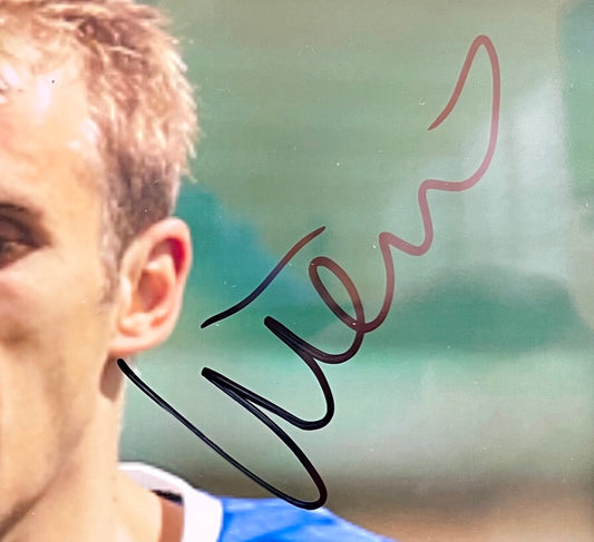 PHIL NEVILLE EVERTON FC HAND SIGNED PHOTO WITH COA