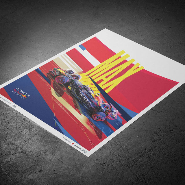 Max Verstappen, Official Red Bull Formula One 50cm x 40cm Limited Edition Automobilist Poster