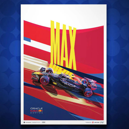 Max Verstappen, Official Red Bull Formula One 50cm x 40cm Limited Edition Automobilist Poster