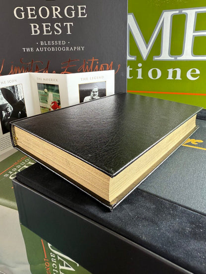 George Best Guaranteed Hand Signed Limited Edition 'Blessed’ Book, 640/1000, & COA