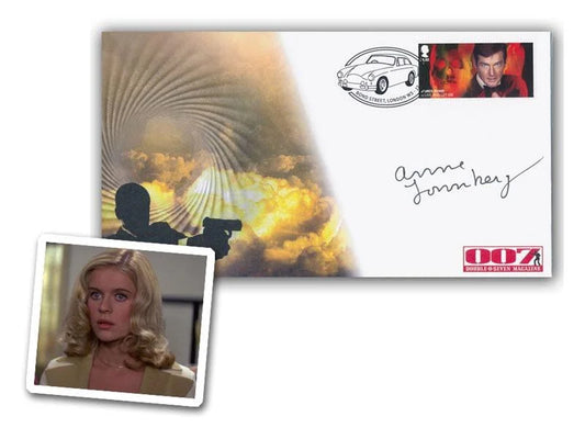 Anne Lonnberg, Moonraker, James Bond 007, Hand Signed FDC - First Day Cover