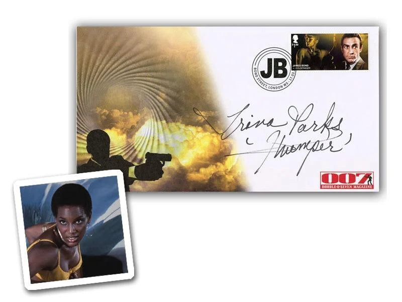Trina Parks, James Bond 007, Hand Signed FDC - First Day Cover - COA