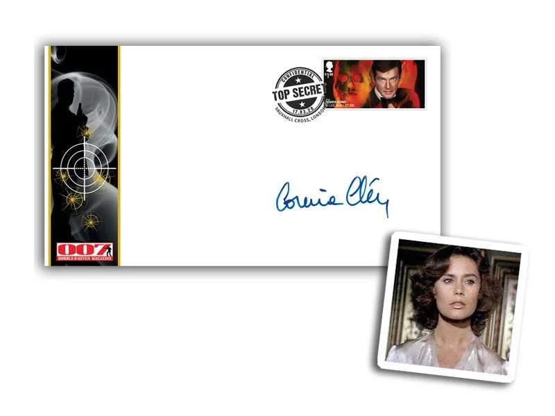 Corrine Clery, James Bond 007, Hand Signed FDC - First Day Cover - COA