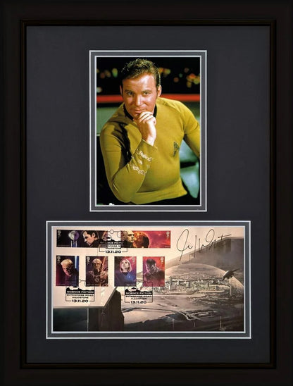 William Shatner, Captain Kirk, Hand Signed Original Star Trek FDC & COA