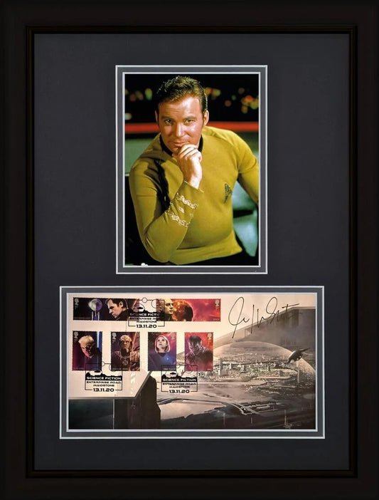 William Shatner, Captain Kirk, Hand Signed Original Star Trek FDC & COA