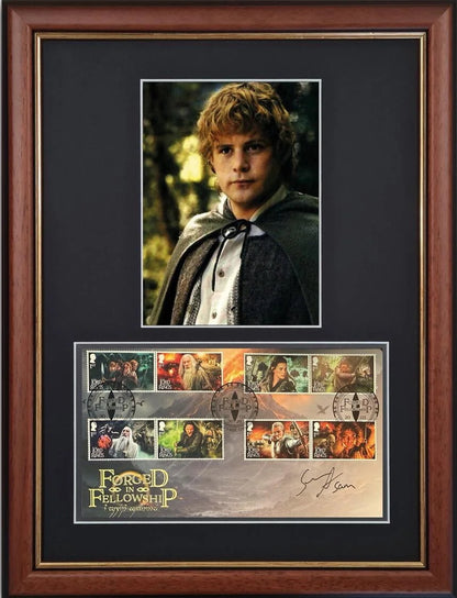 Sean Astin, Samwise Gamgee, Hand Signed Lord of the Rings FDC First Day Cover, & COA