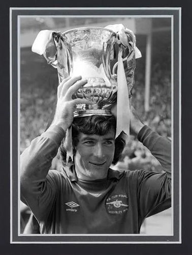 Pat Jennings, Arsenal Legend, Hand Signed Framed First Day Cover With COA