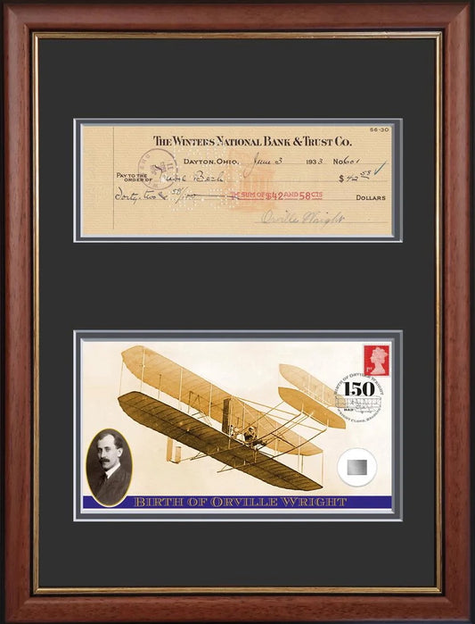 The 'Wright Flyer', Actual Part Of The Plane, Orville Wright Signed, John Reznikoff Authenticated COA - True History
