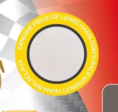 Lewis Hamilton, F1 Legend, Spanish Ferrari Victory, Encapsulated Race Worn Relic, Framed First Day Cover