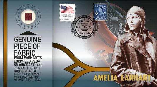 Amelia Earhart, Lockheed Vega 5B, Actual Part Of The Plane Relic, Authenticated COA - True History