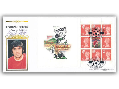 George Best, Manchester United Legend, Stunning Hand Signed FDC Presentation & COA
