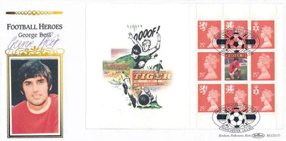 George Best, Manchester United Legend, Stunning Hand Signed FDC Presentation & COA